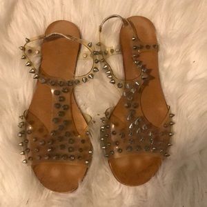Spike sandals